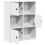 Estantería de madera de ingeniería blanca 60x24x76,5 cm von , Bücherregale und Regale - Ref: Foro24-860382, Preis: 65,04 €, R...