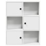 Estantería de madera de ingeniería blanca 60x24x76,5 cm von , Bücherregale und Regale - Ref: Foro24-860382, Preis: 65,04 €, R...