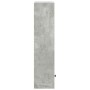Estantería de madera de ingeniería gris hormigón 31x24x102 cm von , Bücherregale und Regale - Ref: Foro24-860340, Preis: 47,7...