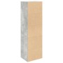 Estantería de madera de ingeniería gris hormigón 31x24x102 cm von , Bücherregale und Regale - Ref: Foro24-860340, Preis: 47,7...