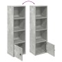 Estantería de madera de ingeniería gris hormigón 31x24x102 cm von , Bücherregale und Regale - Ref: Foro24-860340, Preis: 47,7...
