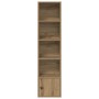 Estantería de madera de ingeniería roble artisan 31x24x127 cm by , Bookcases and shelves - Ref: Foro24-860354, Price: 59,56 €...
