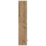 Estantería de madera de ingeniería roble artisan 31x24x127 cm by , Bookcases and shelves - Ref: Foro24-860354, Price: 59,56 €...