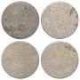 Gray marble table top Ø50x2.5 cm by vidaXL, Table tops - Ref: Foro24-149194, Price: 90,68 €, Discount: %