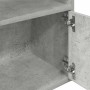 Estantería de madera de ingeniería gris hormigón 31x24x127 cm by , Bookcases and shelves - Ref: Foro24-860349, Price: 55,07 €...
