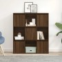 Estantería de madera de ingeniería marrón roble 89x24x101,5 cm by , Bookcases and shelves - Ref: Foro24-860406, Price: 96,34 ...