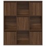 Estantería de madera de ingeniería marrón roble 89x24x101,5 cm by , Bookcases and shelves - Ref: Foro24-860406, Price: 96,34 ...