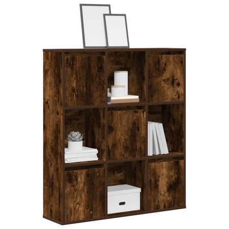 Estantería madera de ingeniería roble ahumado 89x24x101,5 cm von , Bücherregale und Regale - Ref: Foro24-860404, Preis: 92,11...