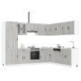 Mueble cocina Kalmar sonoma gris 14 pzas madera contrachapada von , Küchenschränke - Ref: Foro24-3314977, Preis: 1,00 €, Raba...