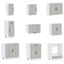 Mueble cocina Kalmar sonoma gris 14 pzas madera contrachapada von , Küchenschränke - Ref: Foro24-3314977, Preis: 1,00 €, Raba...