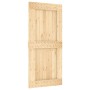 Puerta corredera con herrajes madera maciza de pino 95x210 cm von , Türen - Ref: Foro24-3332734, Preis: 211,07 €, Rabatt: %