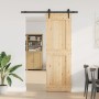 Puerta corredera con herrajes madera maciza de pino 70x210 cm von , Türen - Ref: Foro24-3332736, Preis: 174,42 €, Rabatt: %