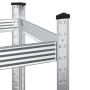 Estantería de neumáticos 2 niveles acero plateado 110x40x109 cm by , Industrial shelving - Ref: Foro24-4016966, Price: 34,79 ...