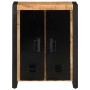Aparador de madera maciza de mango rugosa 55x35x70 cm de , Aparadores - Ref: Foro24-4013573, Precio: 193,14 €