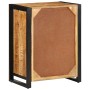 Aparador de madera maciza de mango rugosa 55x35x70 cm de , Aparadores - Ref: Foro24-4013573, Precio: 193,14 €