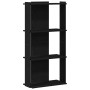 Librería de 3 estantes madera de ingeniería negro 60x30x120 cm von , Bücherregale und Regale - Ref: Foro24-860266, Preis: 61,...