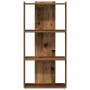 Librería 3 niveles madera ingeniería madera vieja 60x30x120 cm by , Bookcases and shelves - Ref: Foro24-860272, Price: 62,41 ...