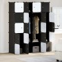 Organizador de cubos almacenamiento 20 cubos varillas colgar PP von , Aufbewahrung von Kleidung und Schränken - Ref: Foro24-4...