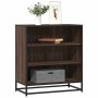 Aparador madera ingeniería y metal marrón roble 68x35x76 cm von , Sideboards - Ref: Foro24-848978, Preis: 80,11 €, Rabatt: %