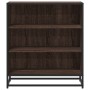 Aparador madera ingeniería y metal marrón roble 68x35x76 cm von , Sideboards - Ref: Foro24-848978, Preis: 80,11 €, Rabatt: %