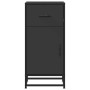 Aparador de madera de ingeniería y metal negro 35,5x35x76 cm von , Sideboards - Ref: Foro24-848959, Preis: 71,51 €, Rabatt: %
