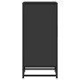 Aparador de madera de ingeniería y metal negro 35,5x35x76 cm von , Sideboards - Ref: Foro24-848959, Preis: 71,51 €, Rabatt: %