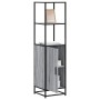 Aparador alto madera ingeniería metal gris sonoma 35,5x35x13 cm von , Sideboards - Ref: Foro24-849047, Preis: 79,01 €, Rabatt: %
