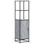 Aparador alto madera ingeniería metal gris sonoma 35,5x35x13 cm von , Sideboards - Ref: Foro24-849047, Preis: 79,01 €, Rabatt: %