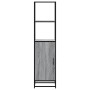 Aparador alto madera ingeniería metal gris sonoma 35,5x35x13 cm von , Sideboards - Ref: Foro24-849047, Preis: 79,01 €, Rabatt: %
