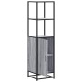 Aparador alto madera ingeniería metal gris sonoma 35,5x35x13 cm von , Sideboards - Ref: Foro24-849047, Preis: 79,01 €, Rabatt: %