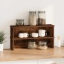 Estantes de cocina apilables 2 uds roble ahumado 50x15x16 cm von , Behälter für Küchenutensilien - Ref: Foro24-860490, Preis:...