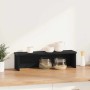 Estantería cocina apilable madera ingeniería negra 60x15x16 cm von , Behälter für Küchenutensilien - Ref: Foro24-860501, Prei...