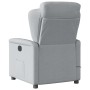 Sillón reclinable de masaje de tela gris claro by , Armchairs - Ref: Foro24-4015586, Price: 191,99 €, Discount: %