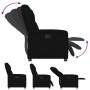 Sillón reclinable de tela negro by , Armchairs - Ref: Foro24-4015578, Price: 202,43 €, Discount: %
