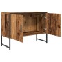 Mueble de lavabo madera de ingeniería envejecida 80x33x60 cm von , Badezimmerwaschtische - Ref: Foro24-857704, Preis: 69,39 €...