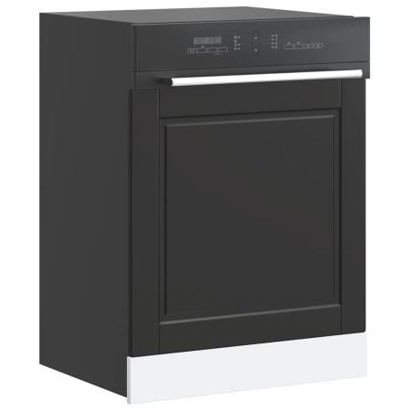 Panel para lavavajillas Porto madera contrachapada negro von , Küchenschränke - Ref: Foro24-854138, Preis: 43,56 €, Rabatt: %