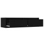 Mueble de TV con luces LED roble negro 100X35,5x25 cm von , TV-Möbel - Ref: Foro24-860239, Preis: 87,65 €, Rabatt: %