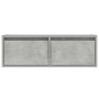 Mueble de TV con luces LED gris hormigón 75x35,5x25 cm von , TV-Möbel - Ref: Foro24-860232, Preis: 67,03 €, Rabatt: %