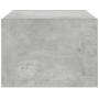 Mueble de TV con luces LED gris hormigón 75x35,5x25 cm de , Muebles TV - Ref: Foro24-860232, Precio: 71,52 €