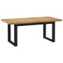Mesa de comedor "NOAIN" patas U madera maciza pino 180x90x75 cm von , Küchen- und Esstische - Ref: Foro24-3328259, Preis: 351...