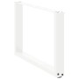 Patas de mesa de centro forma U 2uds acero blanco 70x(42-43) cm by , Table legs - Ref: Foro24-4013165, Price: 65,78 €, Discou...
