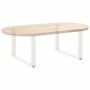 Patas de mesa de centro forma U 2uds acero blanco 70x(42-43) cm by , Table legs - Ref: Foro24-4013165, Price: 65,78 €, Discou...