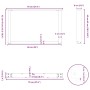 Patas de mesa de centro forma U 2uds acero blanco 70x(42-43) cm by , Table legs - Ref: Foro24-4013165, Price: 65,78 €, Discou...