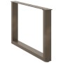 Patas para mesa de centro en forma de U 2 uds antracita acero by , Table legs - Ref: Foro24-4013167, Price: 63,38 €, Discount: %
