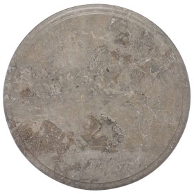 Gray marble tabletop Ø40x2.5 cm by vidaXL, Table tops - Ref: Foro24-149191, Price: 72,13 €, Discount: %