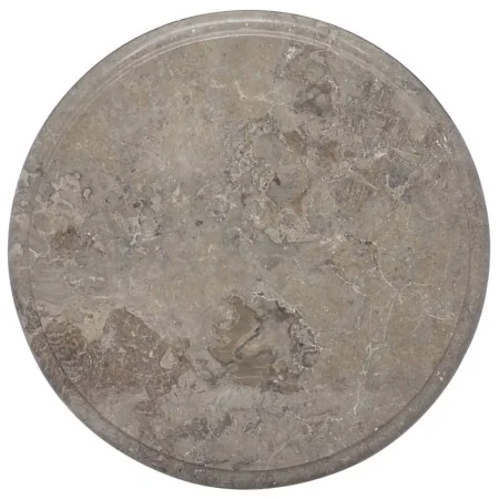 Gray marble tabletop Ø40x2.5 cm by vidaXL, Table tops - Ref: Foro24-149191, Price: 70,99 €, Discount: %