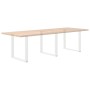 Patas para mesa centro forma U 3 uds blanco 90x(72-73) cm acero de , Patas para mesas - Ref: Foro24-4013209, Precio: 149,39 €...