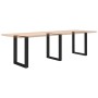 Patas para mesa centro forma U 3 uds acero negro 70x(72-73) cm de , Patas para mesas - Ref: Foro24-4013200, Precio: 100,19 €,...