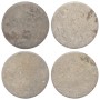 Gray marble tabletop Ø40x2.5 cm by vidaXL, Table tops - Ref: Foro24-149191, Price: 72,13 €, Discount: %