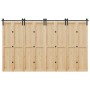 Kit de herrajes para puertas correderas acero negro 366 cm von , Türartikel - Ref: Foro24-3295803, Preis: 184,97 €, Rabatt: %